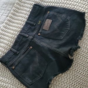 Wrangler Black Shorts